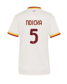 AS Roma Evan Ndicka #5 Maglia Gara Trasferta Repliche 2026-27 Donna Maniche Corte